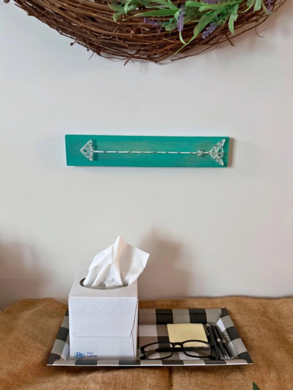 Teal Arrow Home Decor - Wall or freestanding